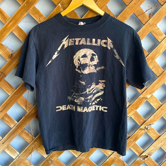 metallica 2008 world magnetic tour band tee shirt - Picture 1 of 3